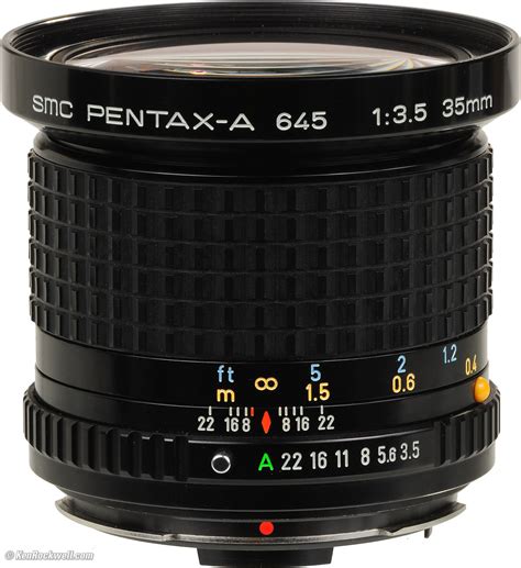 Pentax 645 35mm f/3.5 .